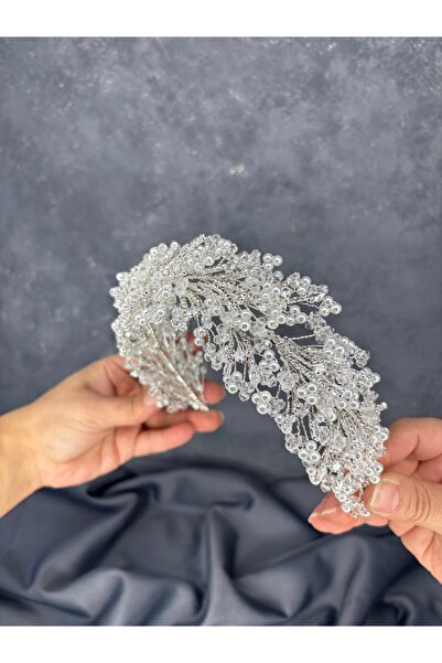 Hayalperest boncuk Aura Special Design Zircon Crown and Turban Crown