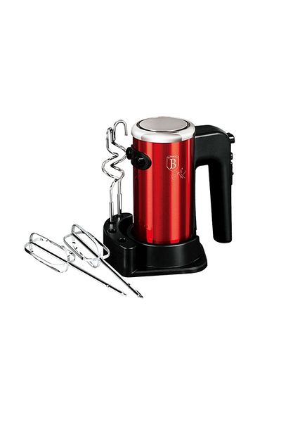 Berlinger Hand mixer with accessories 300 W Burgundy Metallic Line