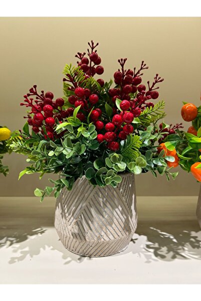 TASARIMHMODA Yapay Kokinalı Beton Vazo