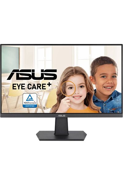 ASUS شاشة VA27EHF للعناية بالعين، مقاس 27 بوصة، عالية الدقة بالكامل، IPS، 100 هرتز، مزامنة تكيفية، خالية من الوميض، ضوء أزرق منخفض