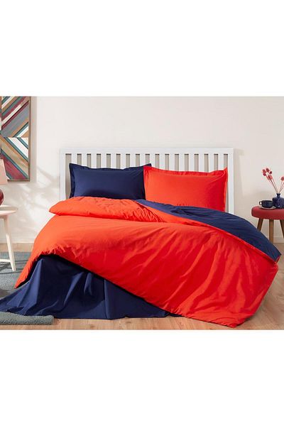 Özdilek Double Ranforce Duvet Cover Set Colormix Plain