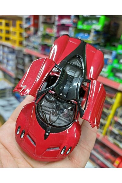 OYUNCAKSAHİLİ Pagani Huayra Orijinal Model Metal Araba Kapıları Yukarı Açılır...