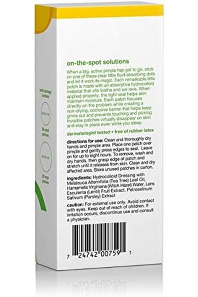 Alba Botanica لصقات حب الشباب من أكنيدويت للوجه - 40 لصقة