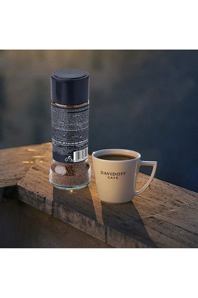 Davidoff Rich Aroma Brown Color Glass Granule - 100 Gr X 2 Pieces