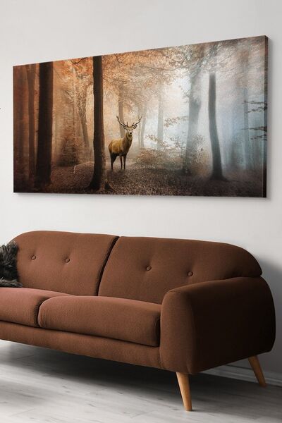 Evinemoda Geyik Kanvas-canvas Tablo