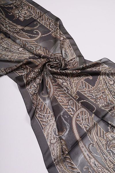 Levidor Patterned Indian Silk Shawl - Pattern-03 - Color-02