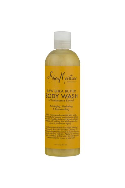 Shea Moisture SHEA-RAW SHEA BUTTER BODY WASH HYDRATING 13oz