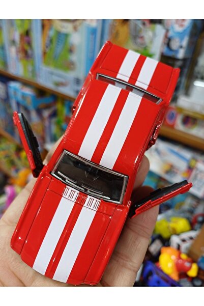 OYUNCAKSAHİLİ Ford Mustang Bso Klasik Model Metal Araba Kapılar Açılır Çekbır...