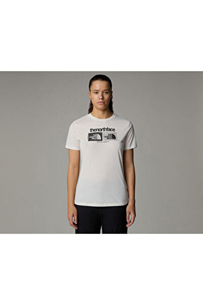 THE NORTH FACE Graphic W Foundation Tee - Λευκό, από την κουζίνα πρωινού και την οροφή του φαγητού