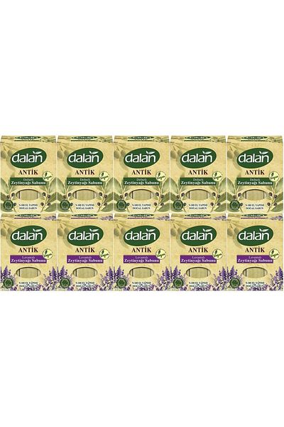 Dalan Ancient Laurel Olive Oil Soap 900Gr (Classic & Lavender) (Mixed Set of 10)