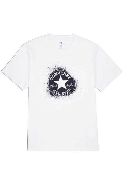 converse T-shirt Converse Spray Paint Tee, Λευκό, Unisex