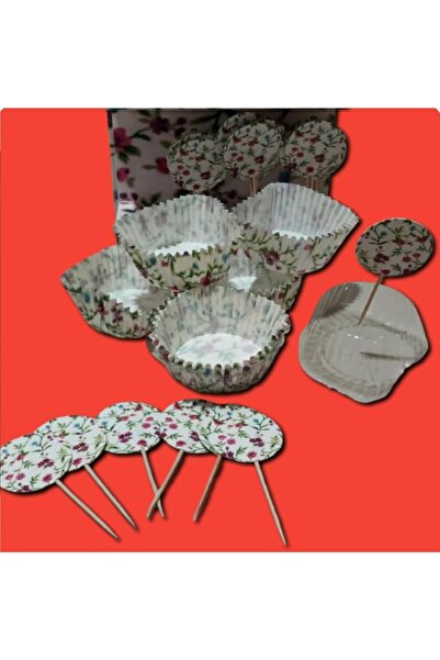 Set Cake topping box with cups