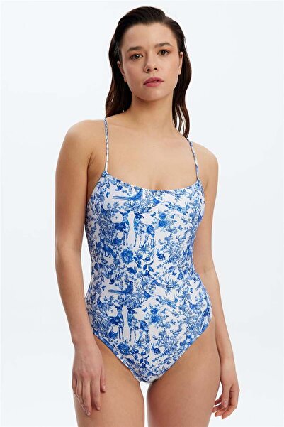 Louren M2609 ملابس السباحة ذات الحمالات الرفيعة