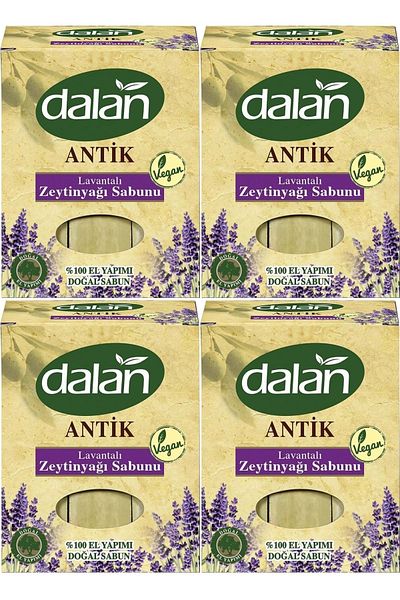 Dalan Ancient Laurel Olive Oil Soap 900Gr Lavender (Set of 4)