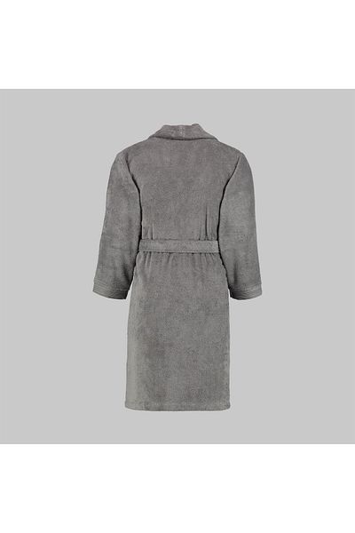 Sarev Μπουρνούζι Soho Grey 100% βαμβακερό μεγάλο μέγεθος