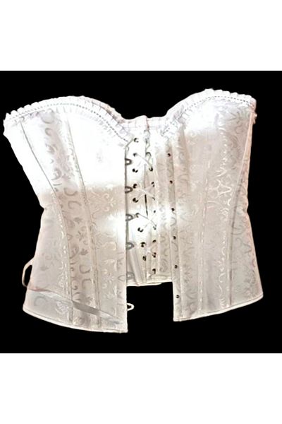 Generic Fashion مشد كورسيه نسائي برباط ملابس داخلية لتشكيل الجسم