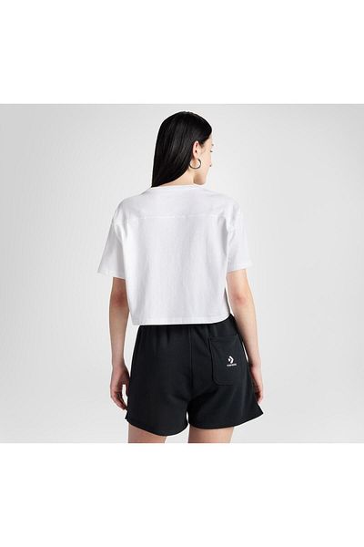converse Tricou Converse Sporty Tricou Boxy, Alb, Femei