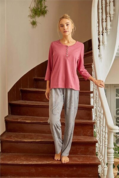 Louren H110 Бродирани пижами Tk.