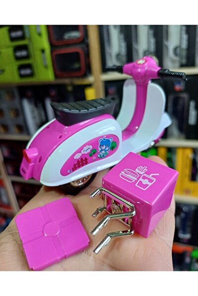 OYUNCAKSAHİLİ Vespa Primevera Tarzı Diecast Metal Koleksiyon Motorsiklet Pink...
