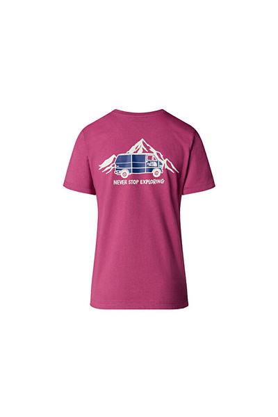 THE NORTH FACE Pink Sfors Outdoor Graphic Tee Women's T-Shirt