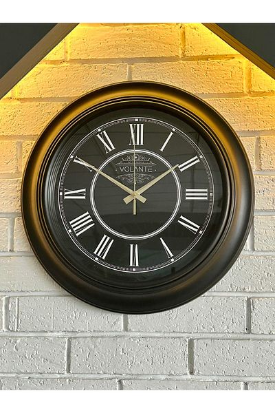 VOLANTE Sevilla-711 Vintage and Modern 45cm Wall Clock for Living Room, Office and Kitchen