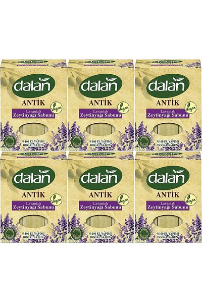 Dalan Ancient Laurel Olive Oil Soap 900Gr Lavender (Set of 6)