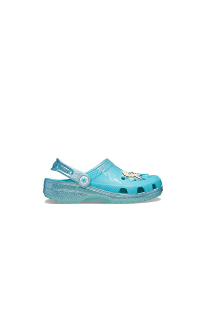 Crocs Πολύχρωμες Παιδικές Παντόφλες Frozen ElsaClassic Clog T