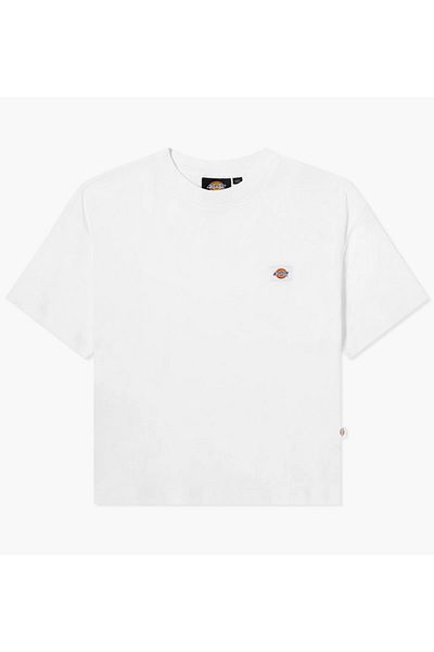 Dickies Tricou alb pentru femei Dickies Oakport Boxy