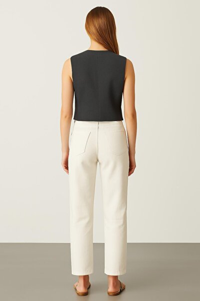 HAKKE Bow Tie Woven Vest