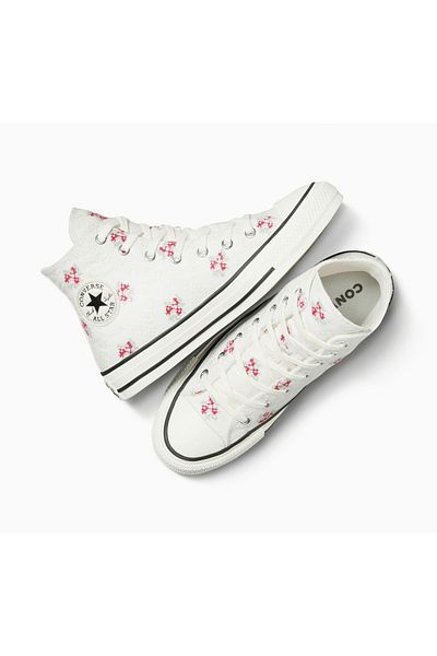 converse Tenisky Converse Chuck Taylor All Star Vintage výšivka, bílé, unisex