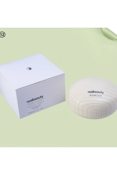 real beauty Fragranced Body Powder 90g Delicious scent for renewed skin