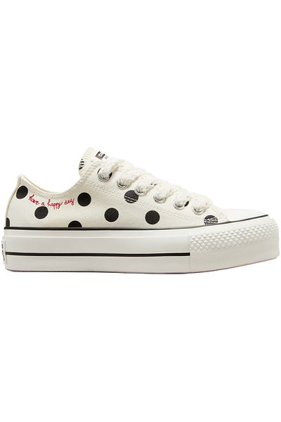 converse Tenisky Converse Chuck Taylor All Star Lift Platform Puntíky, Béžové, Unisex
