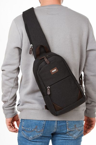 Newish Polo Men's USB Output Cross Waist and Shoulder Bag