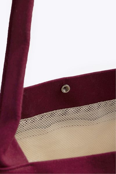 GIESTO ΥΦΑΣΜΑ TOTE Claret Red BAG