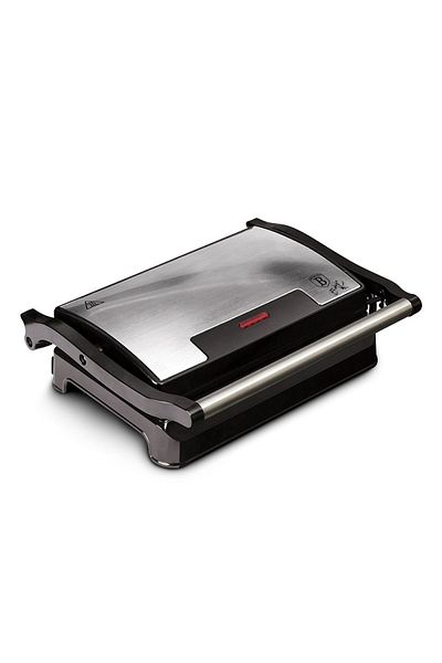 Berlinger Haus Gratar de contact cu suprafata antiaderenta 700 W Black Silver Collection