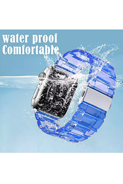PSGT Apple saat kayışı için reçine bant 38mm 41mm 42mm(Seri 10) spor bilezik iWatch serisi 10 9 8 7 6 5 4