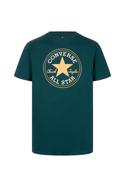 converse Tricou Converse Chuck Patch Core, verde, unisex