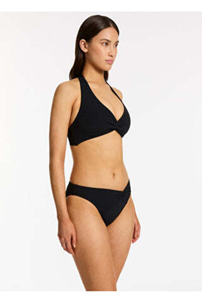 DEEP BEACH Triangle Twist Top Bikini Top