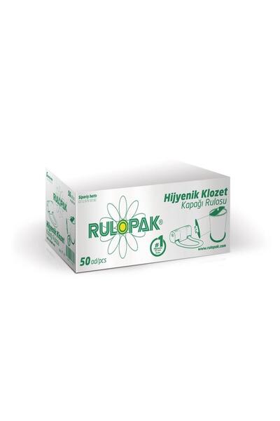Rulopak Sensörlü Hijyenik Klozet Kapağı Rulosu 50'li