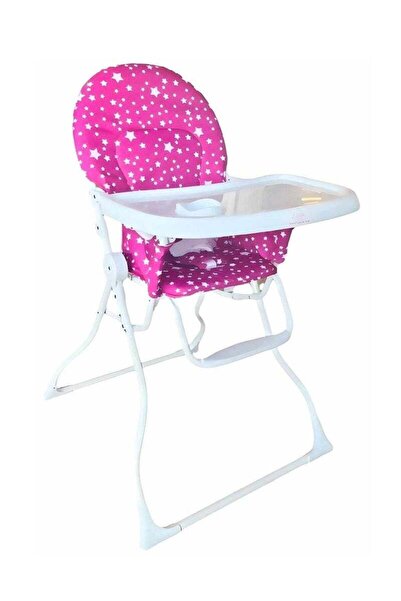 BabyCara كرسي طعام مرتفع قابل للطي للأطفال مع صينية قابلة للفصل