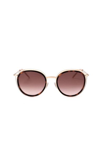 Hugo Boss sunglasses BOSS 1276/S-ONS-51 Women,Round with Brown Normal Lenses lenses