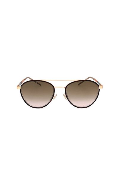 Hugo Boss ochelari de soare BOSS 1162/S-06J-54 FEMEIE,Rotunzi cu lentile maro roz gradient