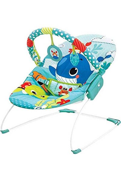 Baby Cara كرسي هزاز للأطفال حديثي الولادة وحتى الأطفال الصغار مع موسيقى