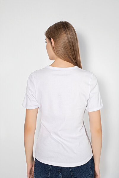 Sevim 16428 ЖІНОЧА ФІТІЛЛІ КІСА КОЛ Т-ШІРТ