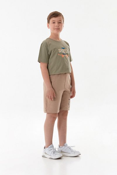 Fulla Moda Шорти за момчета с щампа Лос Анджелис