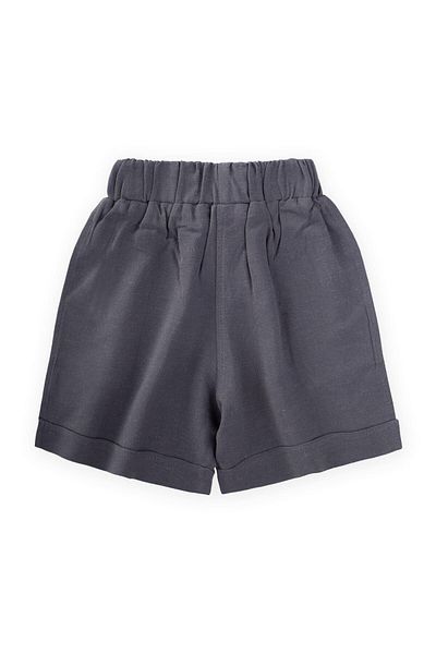 Cigit Pantaloni scurți de in antracit 2-9 ani - Sarh