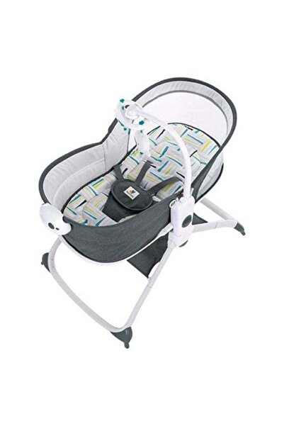 Baby Cara سرير هزاز فاخر 6 في 1 متعدد الوظائف للأطفال حديثي الولادة