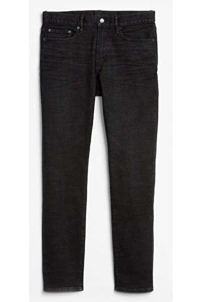 GAP V-Slim GapFlex Taper Washwell ™   Slim Jean Pants Skinny Fit Ανδρικό τζιν παντελόνι ΜΑΥΡΟ