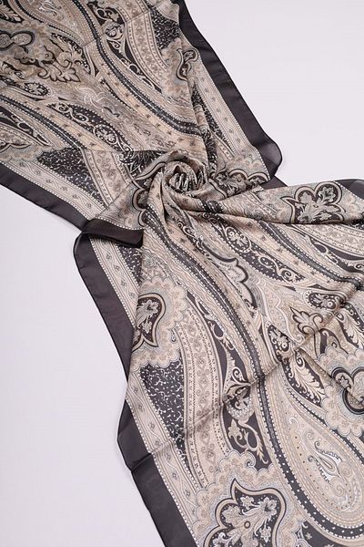 Levidor Patterned Indian Silk Shawl - Pattern-06 - Color-04