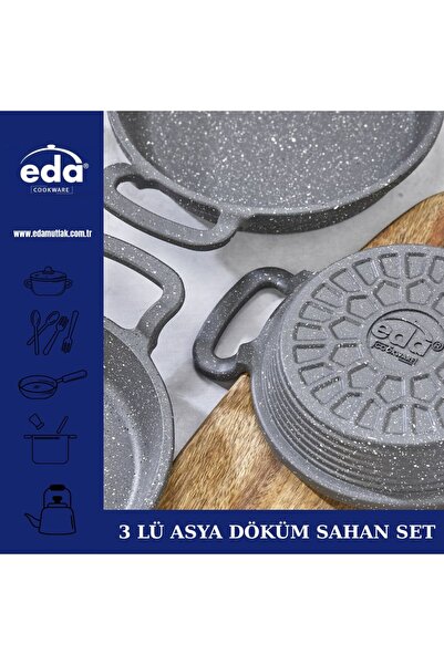 Eda 18/20/22 Cm Döküm Sahan